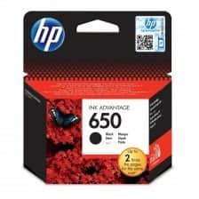 ראש דיו שחור מקורי HP 650 CZ101AE