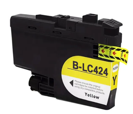 ראש דיו צהוב תואם Brother LC424Y ברדר