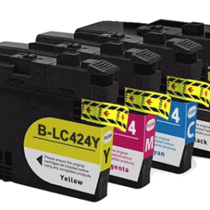 סט ראשי דיו תואם Brother LC424 ברדר