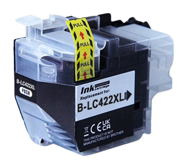 ראש דיו תואם שחור BROTHER LC422XL