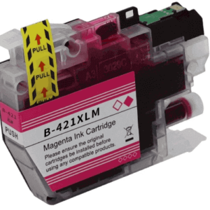 ‏ראש דיו תואם אדום Brother LC421XLM