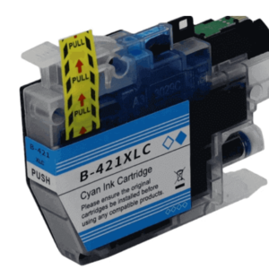 ראש דיו תואם כחול Brother LC421XLC