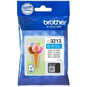 ראש דיו כחול מקורי Brother LC3213C