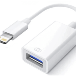 כבל הטענה LIGHTNING TO OTG ADAPTER לבן 9PRO