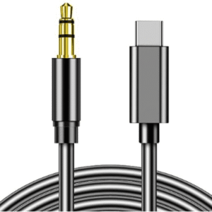 כבל הטענה TYPE C TO AUX 3.5MM שחור