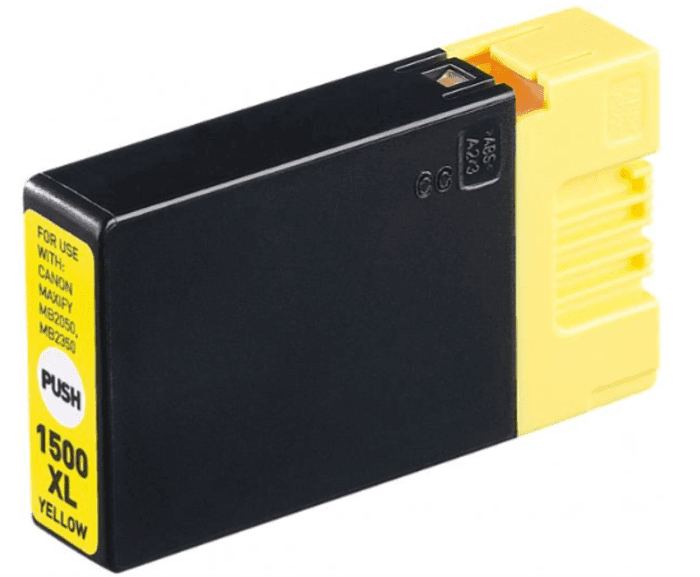 ⁦ראש דיו צהוב תואם קנון PGI-1500XL Y Canon⁩ – תמונה ⁦1⁩
