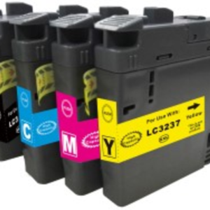 ראש דיו LC3237 סט 4 ראשי דיו תואמים Brother