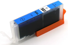 ראש דיו כחול תואם CLI581XXLC CANON