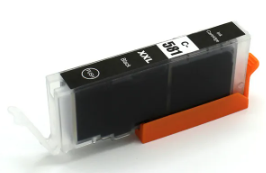 ראש דיו שחור תואם PGI580XXL BK CANON