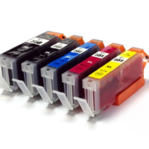 סט מלא 5 ראשי דיו תואמים CANON PGI550XL/CLI551XL קנון