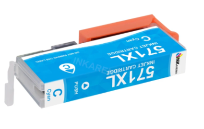 ⁦ראש דיו כחול תואם Canon CLI-571 CXL⁩ – תמונה ⁦1⁩