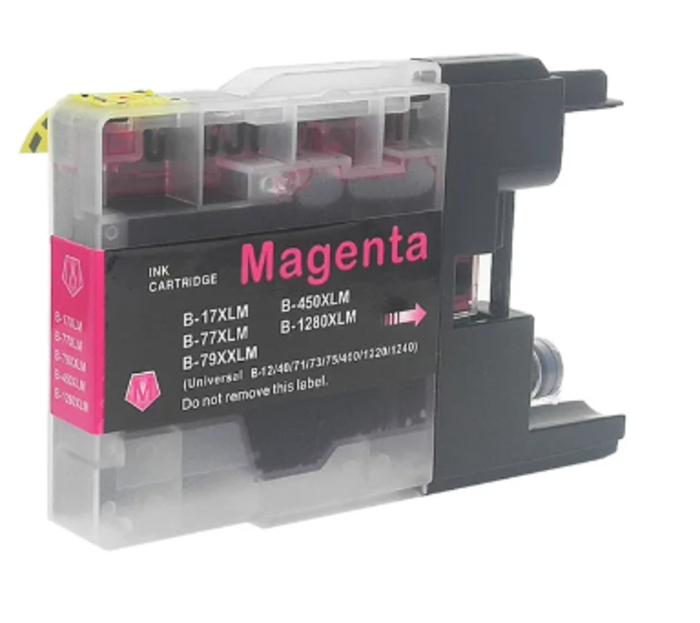 ⁦ראש דיו תואם אדום BROTHER LC1280⁩ – תמונה ⁦1⁩