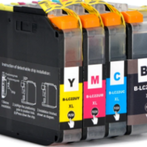 ‏ראש דיו LC22U סט 4 ראשי דיו תואמים Brother