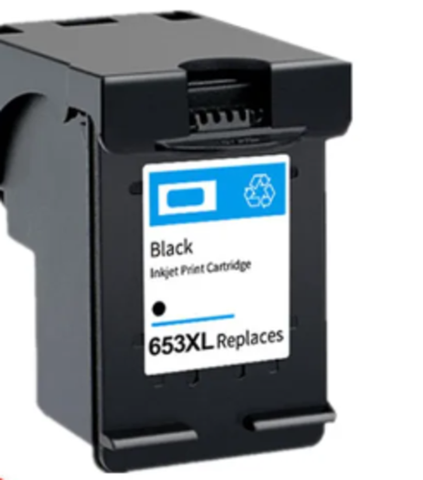 ראש דיו תואם שחור HP 653XL 3YM75AE