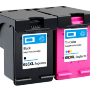 סט ראשי דיו תואמים(653) HP 3YM75AE+3YM74AE