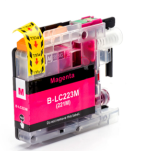 ראש דיו אדום תואם LC223M אדום Brother