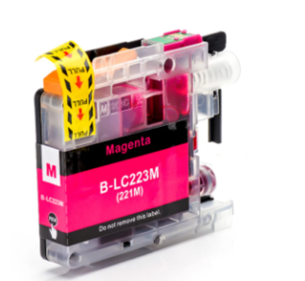 ‏ראש דיו אדום תואם ‏ LC223M אדום Brother