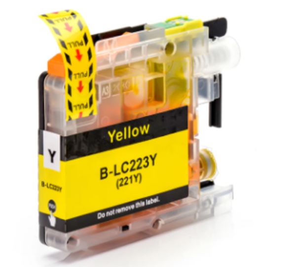 ראש דיו ‏צהוב תואם LC223Y צהוב Brother