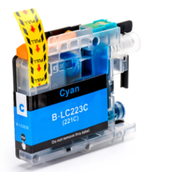 ‏ראש דיו כחול תואם‏ LC223C כחול Brother