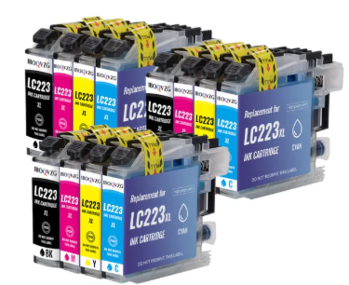 ⁦4 סטים תואמים BROTHER LC223 במחיר מצוין⁩ – תמונה ⁦1⁩