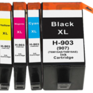 ראש דיו צהוב שחור כחול אדום 903XL סט 4 ראשי דיו HP