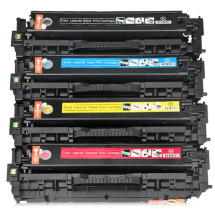 ⁦סט 4 טונרים תואמים CF410X/411X/412X/413X HP⁩ – תמונה ⁦1⁩