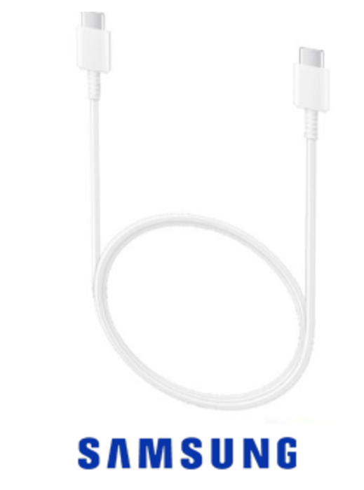 כבל C010070500 לבן זכר/זכר Samsung TYPE C CABLE סמסונג