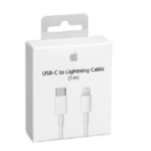 כבל הטענה TYPE C TO IPHONE אייפון מקורי לבן