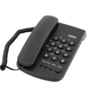 טלפון דקורטיבי שולחניHyundai HDT-2400B/W יונדאי