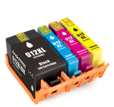 מארז 4 ראשי דיו תואמים HP 912XL 3YP34AE