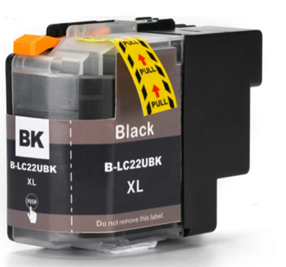 ראש דיו תואם שחור BROTHER LC22UXL ברדר