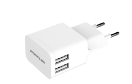 מטען קיר לאיפון SWC244 2.4A 2USB לS