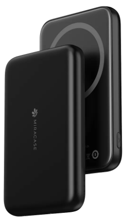 סוללת טעינה 5000mAh MAGSAFE שחור MIRACASE