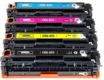 סט 4 טונרים תואמים CANON CRG055H קנון