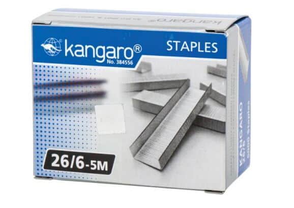 סיכות 26/6 עשויים פלדה מהדק חזק המאפשר הידוק רב של דפים