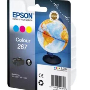 ‏ראש דיו צבעוני מקורי Epson 267 C13T26704010 אפסון