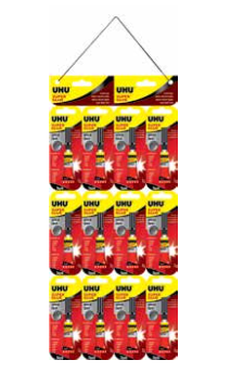 12 יח" דבק סופר גלו