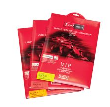 מדבקות לייזר לבן מחולק ל4 A4 25 יח בחבילה