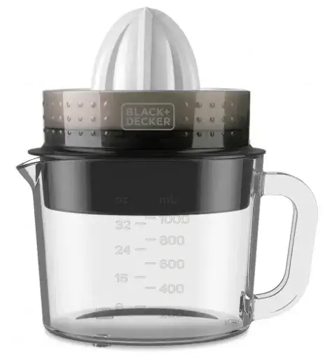 מסחטת ‏הדרים Black & Decker Spremiagrumi BXCJ25E