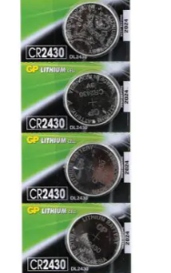 5 סוללות ליתיום CR2430 GPPBL2430054