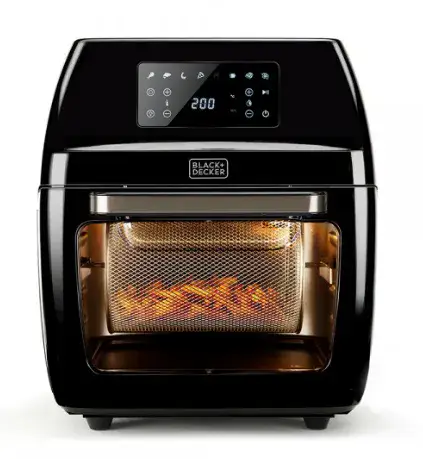 תנור דיגיטלי חכם 12 ליטר BXAFO1200E BLACK & DECKER