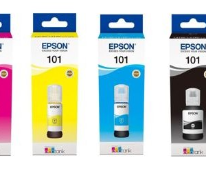 ‏מארז ראשי דיו מקוריים Epson 101 Pack 4 pck C13T03V64A אפסון