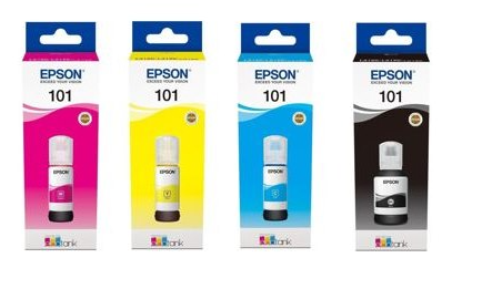 ‏מארז ראשי דיו מקוריים Epson 101 Pack 4 pck C13T03V64A אפסון