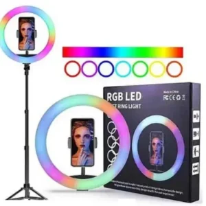 רינגים רינג 16 אינץ RGB (MJ38) שחור