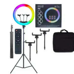 רינגים רינג 18 אינץ RGB (MJ45) שחור