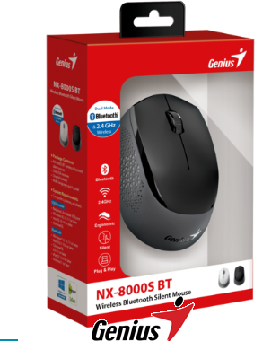 ‏עכבר ‏אלחוטי Genius NX-8000S