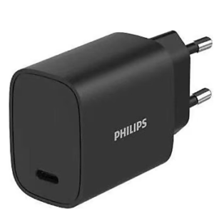ראש מטען קיר TYPE C 20W שחור PHILIPS DLP4329CB/12