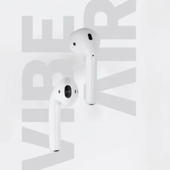 אזניות בלוטוס VIBE AIR לבן