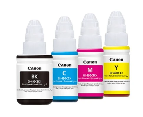 מארז 4 ראשי דיו מקוריים CANON GI490