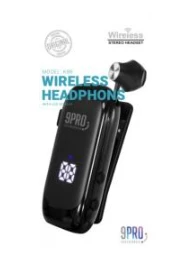 אוזניות אלחוטי BT CLIP K88 שחור